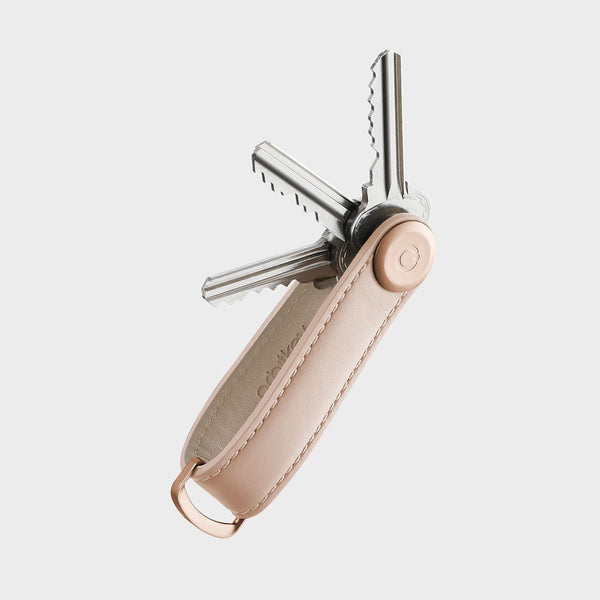 Orbitkey Key Organiser Leather Blush