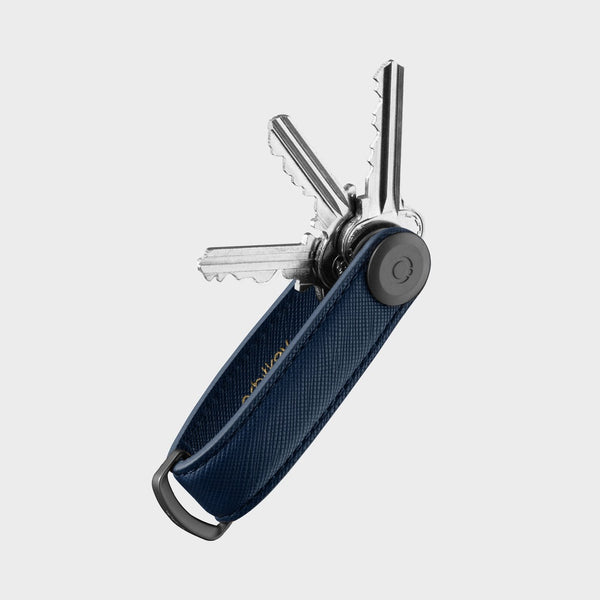 Orbitkey Saffiano Leather Key Organiser in Oxford