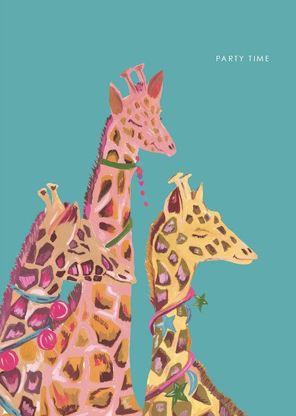 Hutch Cassidy 'Giraffe Party' Card