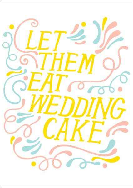 The Good Twin 'Wedding Cake' Card