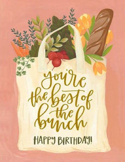 1Canoe2 'Best of The Bunch Birthday' Card