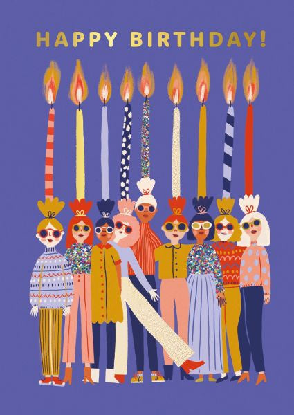 Ohh Deer 'Candle Ladies' Card