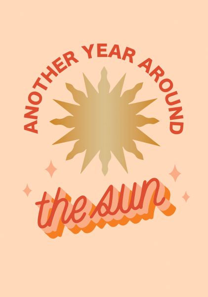 Ohh Deer 'Another Year Around The Sun' Card