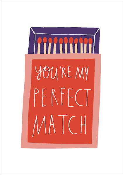 Badger & Burke 'Perfect Match' Card