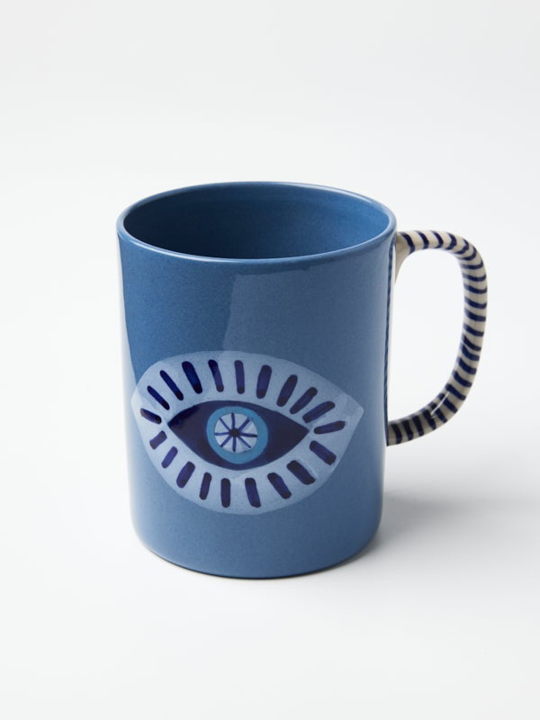 Jones and Co Blue Eye Mug