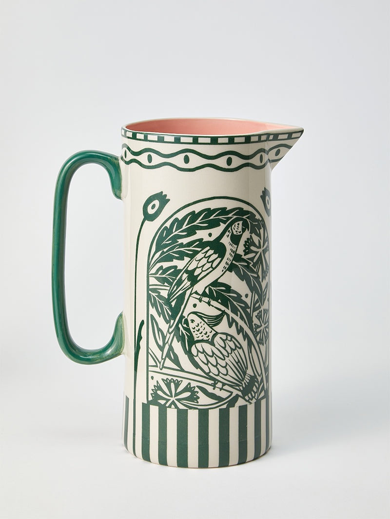 Jones and Co Del Sol Jug Green