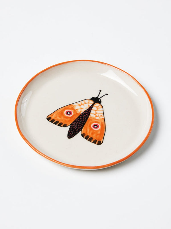 Jones and Co Moth Party Tray Orange