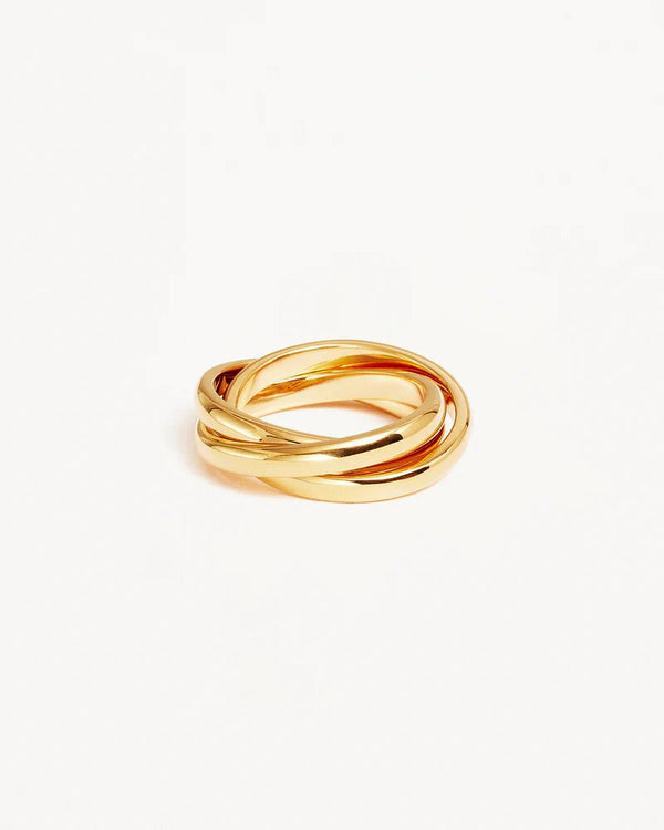 by charlotte 18k Gold Vermeil Now and Forever Ring