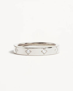 By Charlotte Sterling Silver Live in Love Ring