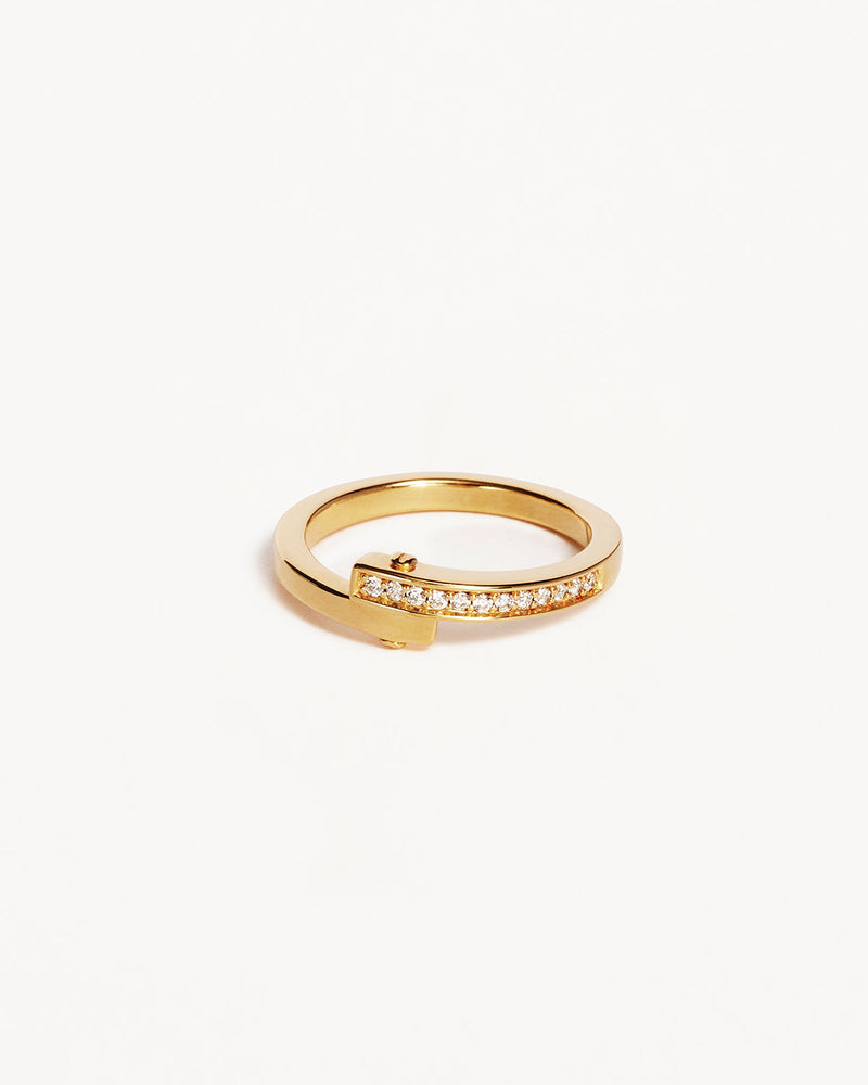 by charlotte 18k Gold Vermeil Connection Ring