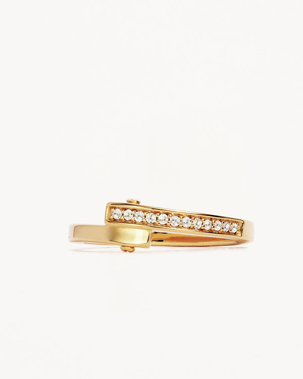 by charlotte 18k Gold Vermeil Connection Ring