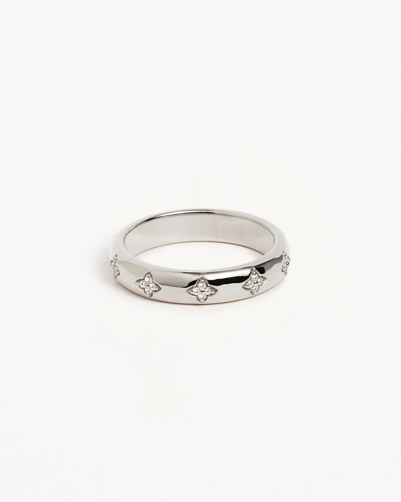 by charlotte Sterling Silver Bloom With You Lotus Ring