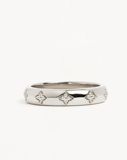 by charlotte Sterling Silver Bloom With You Lotus Ring