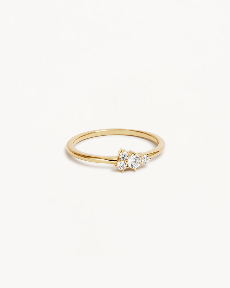 by charlotte 18k Gold Vermeil Mist Ring