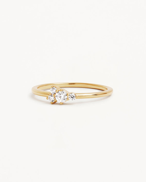 by charlotte 18k Gold Vermeil Mist Ring