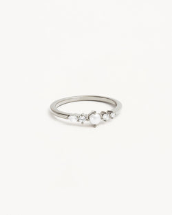 by charlotte Sterling Silver Sea Foam Ring