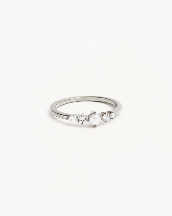 by charlotte Sterling Silver Sea Foam Ring