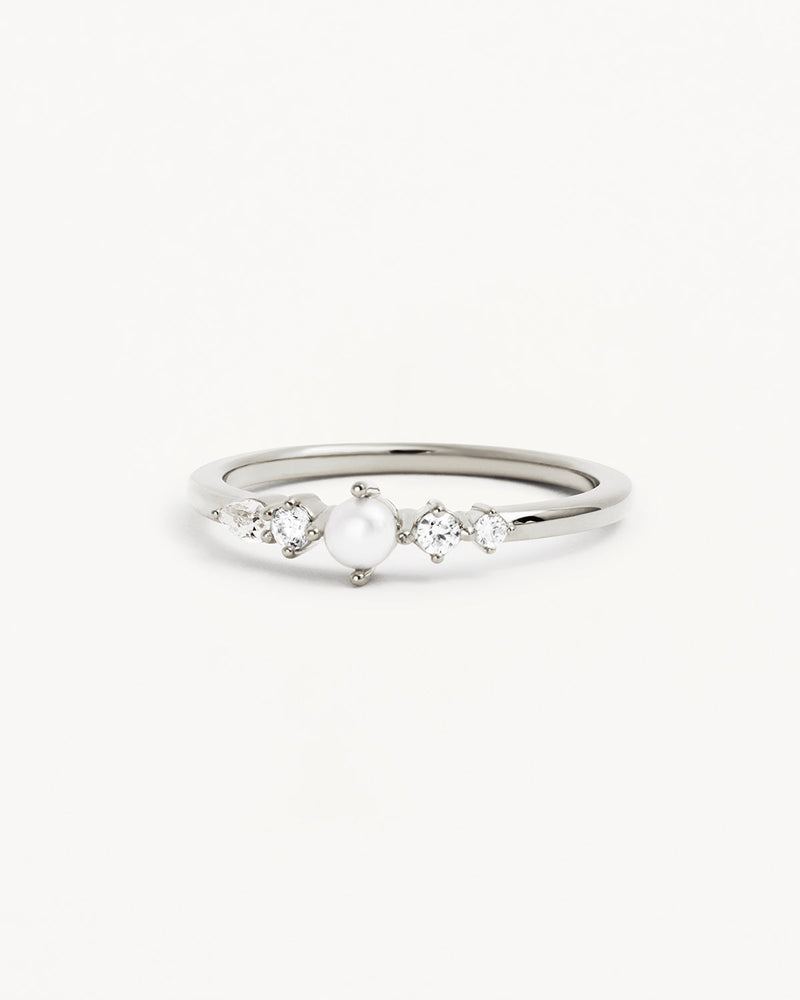 by charlotte Sterling Silver Sea Foam Ring