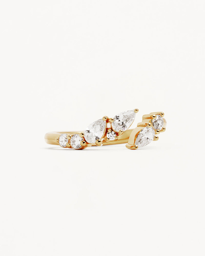 by charlotte 18k Gold Vermeil Ocean Whisper Ring