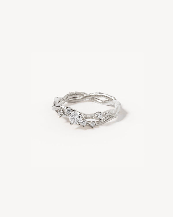 by  charlotte Sterling Silver No Rain, No Flowers Ring
