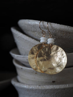 Paird Lunar Eclipse Earrings