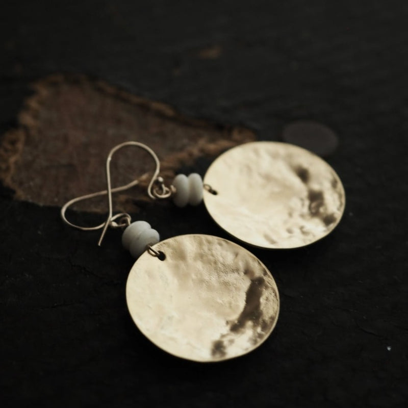 Paird Lunar Eclipse Earrings