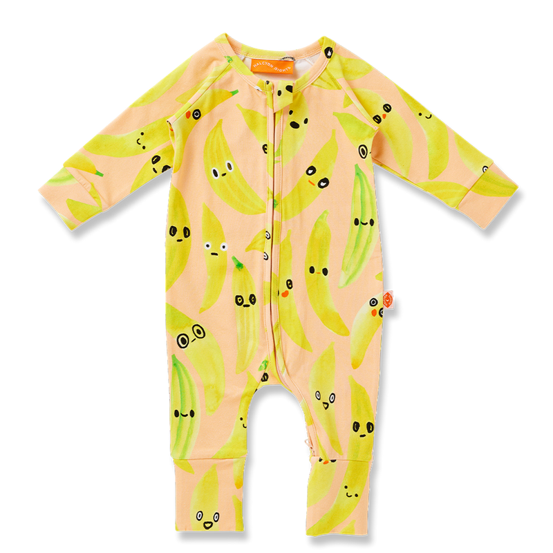 Halcyon Nights Party Peel Long Sleeve Romper