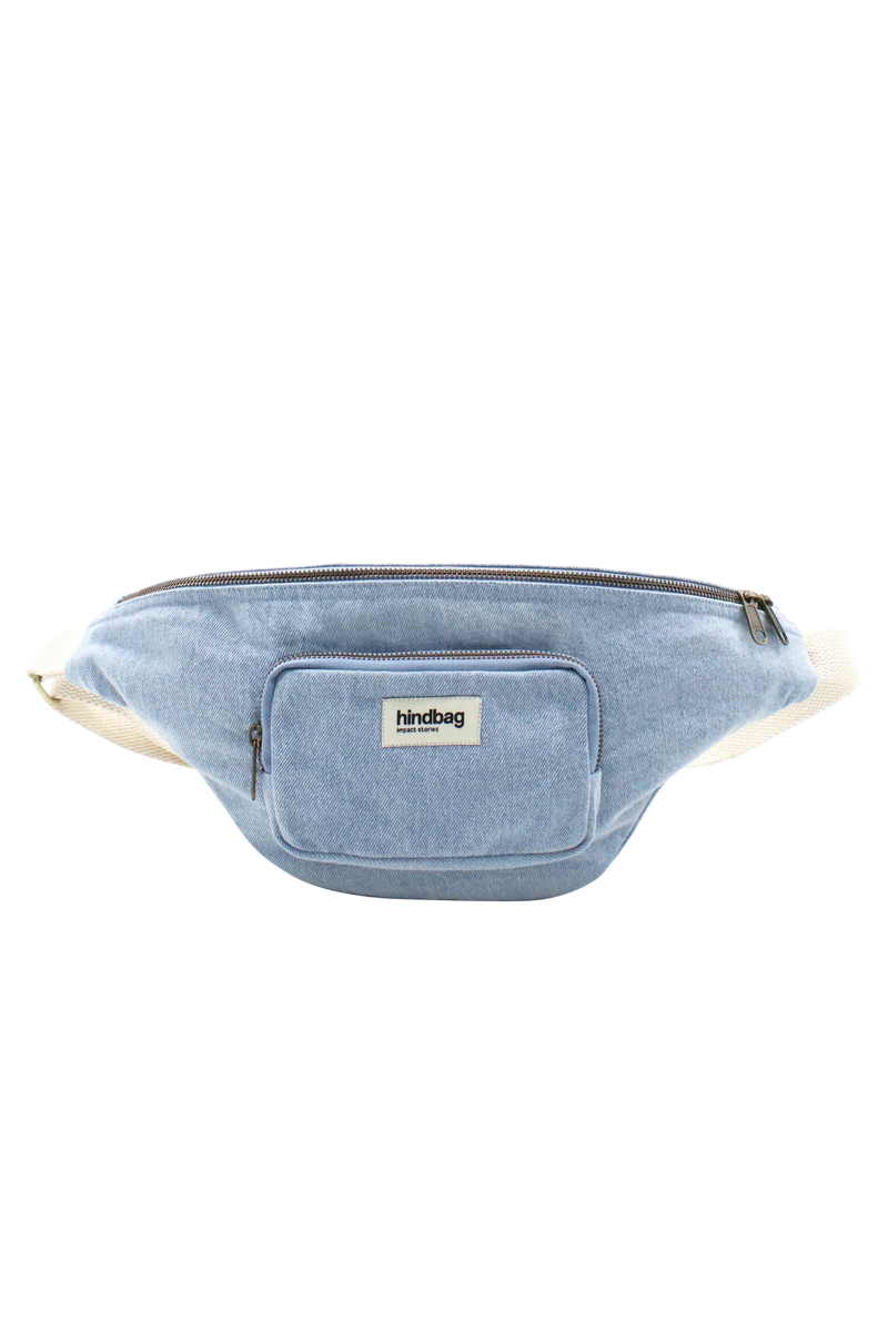 Hindbag 'Sofia' Belt Bag in Denim Blue