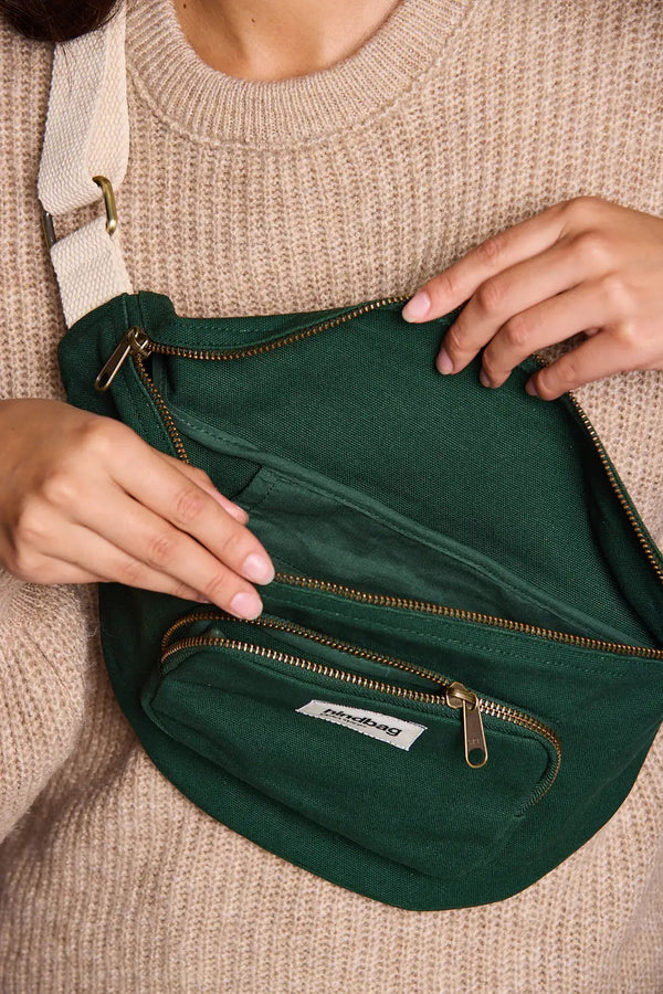 Hindbag 'Sofia' Belt Bag in Forest Green