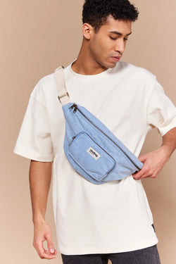 Hindbag 'Sofia' Belt Bag in Denim Blue