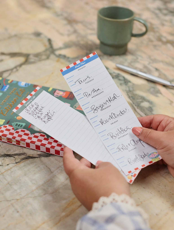 Write To Me 'The Stress Free Kitchen Kit' Meal Plan + Shop List