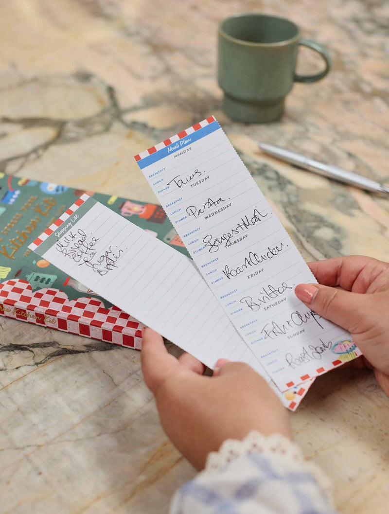 Write To Me 'The Stress Free Kitchen Kit' Meal Plan + Shop List