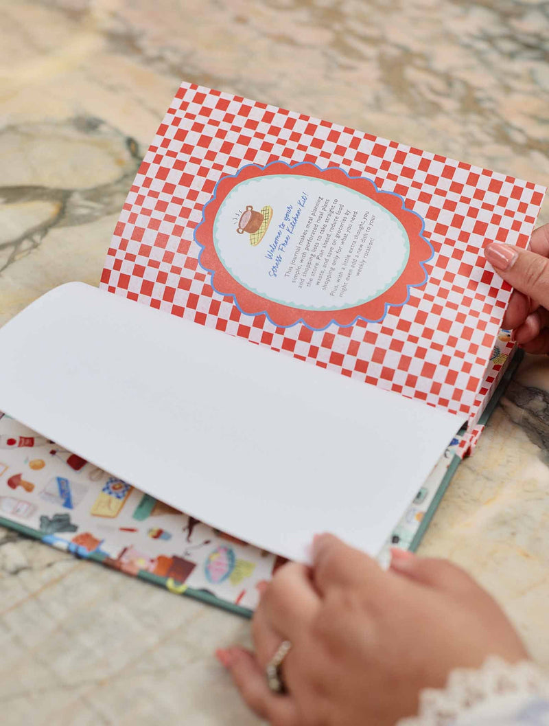 Write To Me 'The Stress Free Kitchen Kit' Meal Plan + Shop List