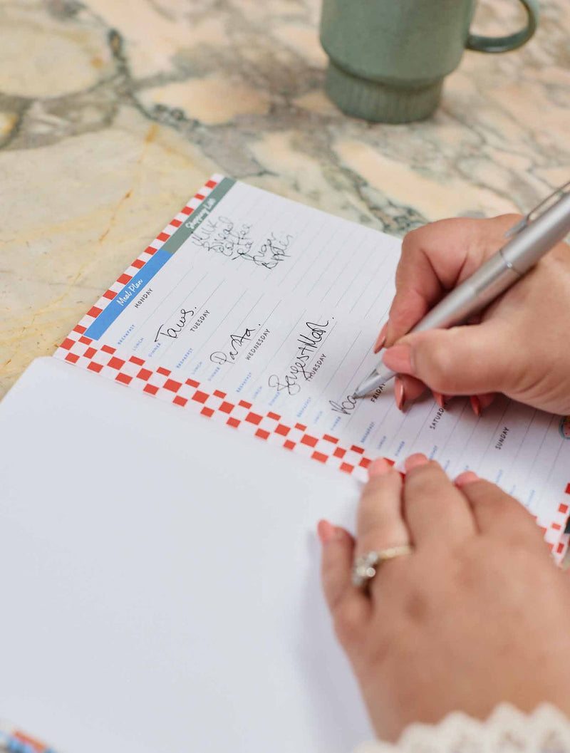 Write To Me 'The Stress Free Kitchen Kit' Meal Plan + Shop List