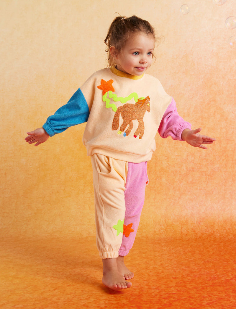 Halcyon Nights Giddy Up Terry Sweater