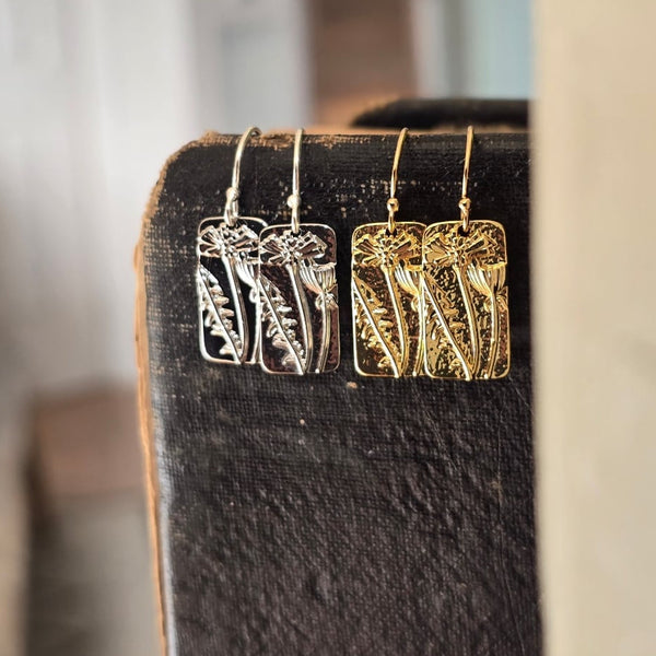 Paird Wildflower Earrings