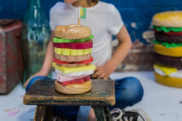Buy Make Me Iconic Stacking Burger - at Quirk Collective Online