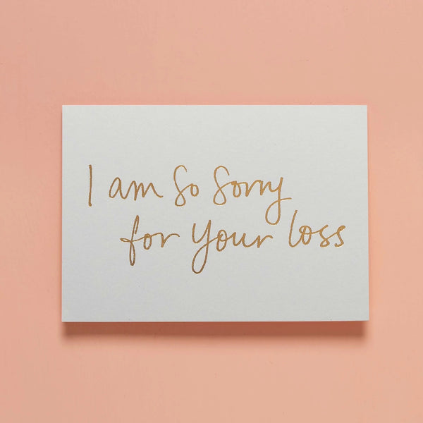 Gabrielle Céline 'I Am So Sorry For Your Loss' Card