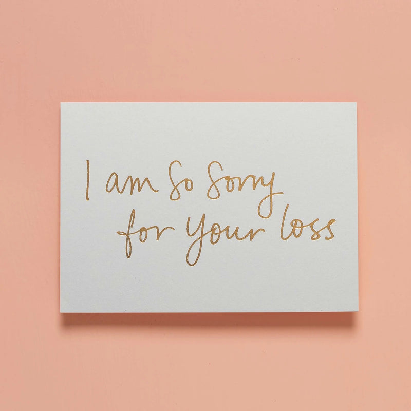 Gabrielle Céline 'I Am So Sorry For Your Loss' Card
