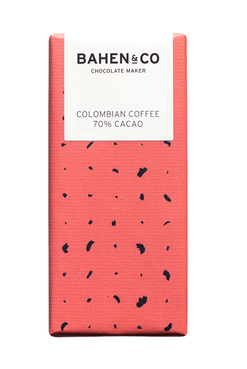 Bahen & Co Colombian Coffee 70% Cacao Chocolate