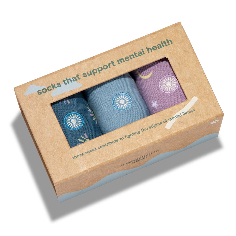 Conscious Step 'Socks That Support Mental Health' Gift Box
