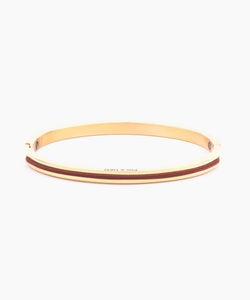 Pig & Hen 'Maya Lou' Bracelet in Velvet Red + Gold