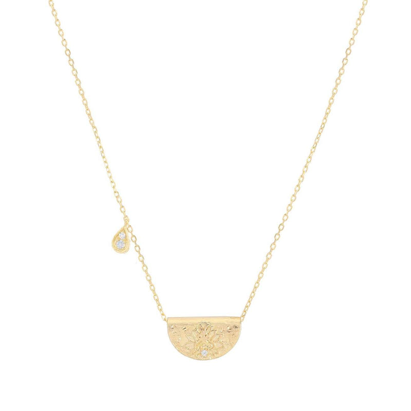 By Charlotte June Birthstone 'Love Deeply' Necklace
