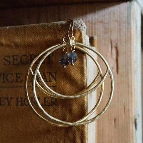 Paird Celestial Hoops