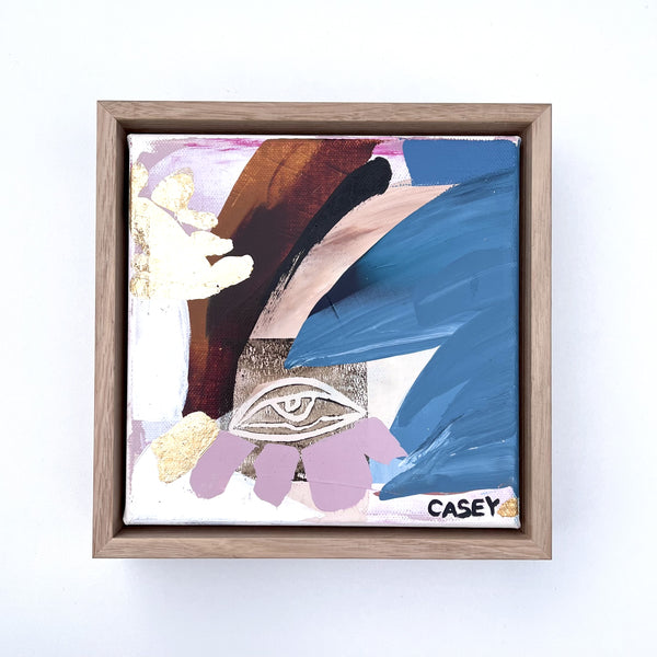 Casey Burrill 'Ocean Eyes' Original Artwork
