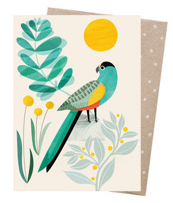 Earth Greetings 'Golden-shouldered Parrot' Card