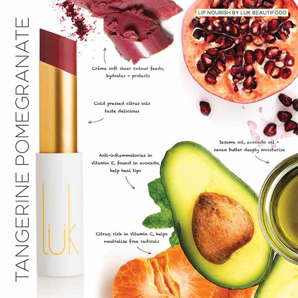 Luk Lipstick Nourish 'Tangerine Pomegranate'