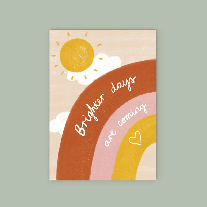 Lauren Sissons 'Brighter Days Are Coming' Card