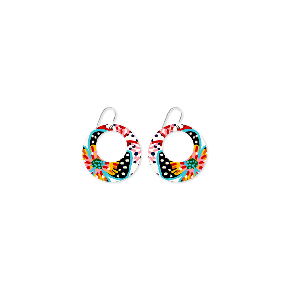 Moe Moe x Miss Moresby Fiesta Retro Drop Earrings