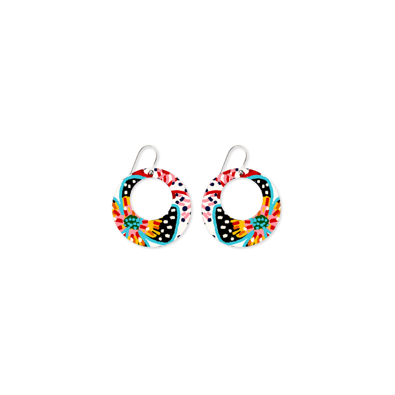 Moe Moe x Miss Moresby Fiesta Retro Drop Earrings
